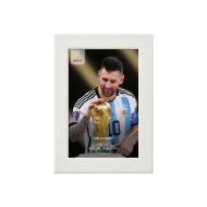 صورة لمسة ميسي الأولى لكأس العالم 2022