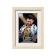 صورة لمسة ميسي الأولى لكأس العالم 2022