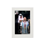 صورة ميسي يرتدي البشت 2022