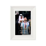 صورة ميسي يرتدي البشت 2022