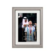 صورة ميسي يرتدي البشت 2022