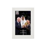 صورة تسليم الكأس لميسي 2022