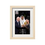 صورة تسليم الكأس لميسي 2022