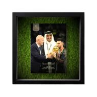 صورة تسليم الكأس لميسي 2022 - عشبية مضيئة